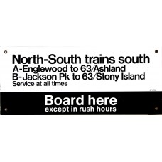 SDI-2782 - North-South trains - S-A/Englewood-B/Jackson Park